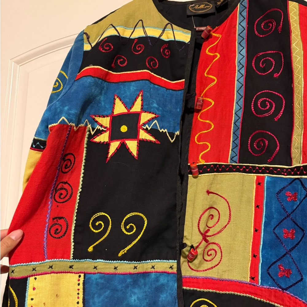 Allure Multicolor Artistic Jacket - image 2